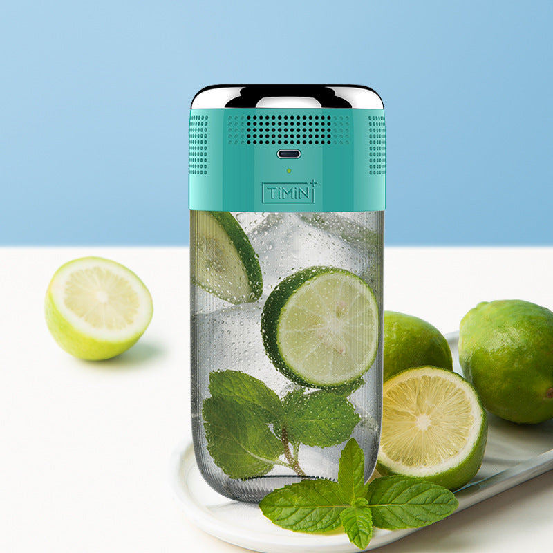 Nueva taza portátil de enfriamiento rápido, Mini refrigerador, USB, congelación rápida, hervidor frío para deportes al aire libre, Enfriador de bebidas inteligente para coche, taza de agua