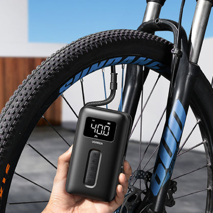 Bicycle Portable Air Pump With Barometer