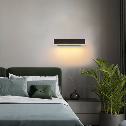 Lámpara de pared giratoria para mesita de noche, pasillo, pasillo, mesita de noche, LED, creativa, nórdica, sencilla y moderna