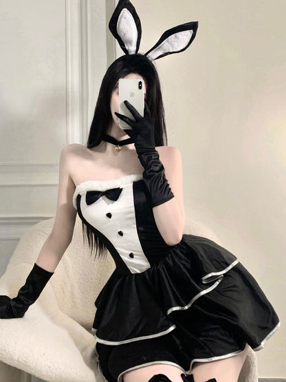 Halloween Cute Rabbit Large Maid Nightgown