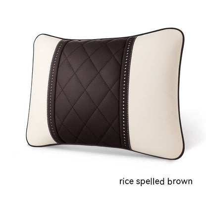 Car Lumbar Pillow Diamond Lattice