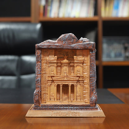 Jordan Petra Ancient City Resin Handicrafts Home Decoration