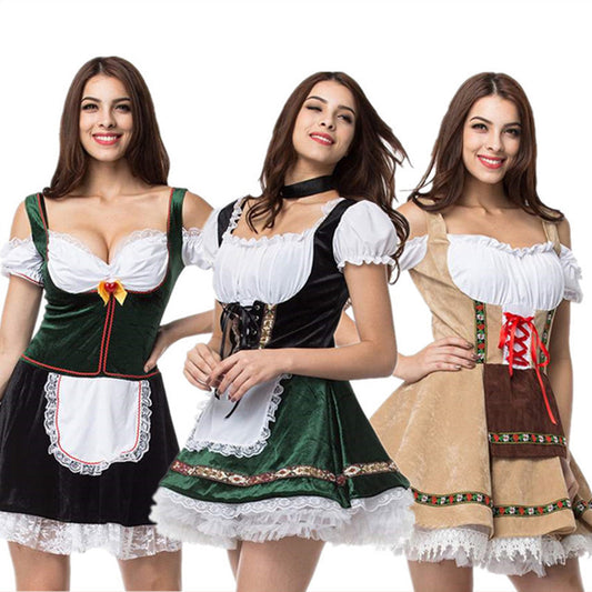 Robe de fille de bière d'Halloween grande taille