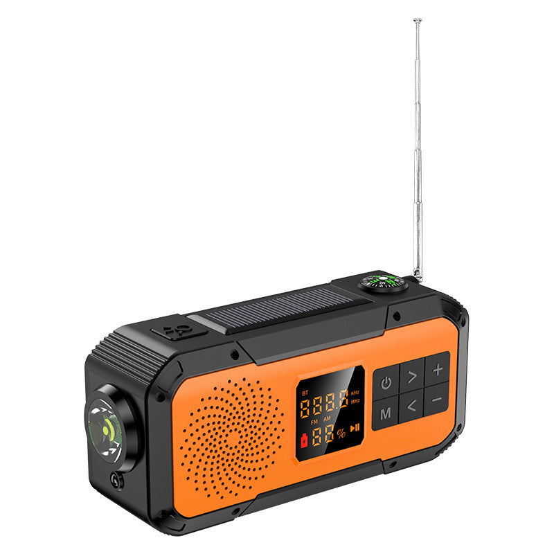 Solar Powered Hand Crank Radio