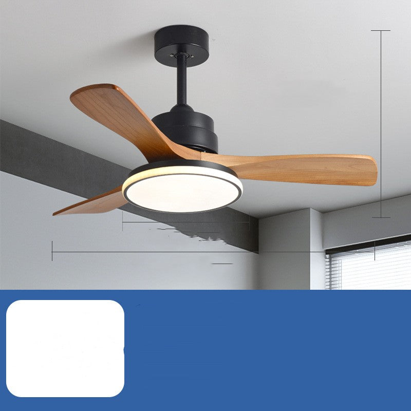 Household Living Room Lamp Bedroom Inverter Fan Chandelier