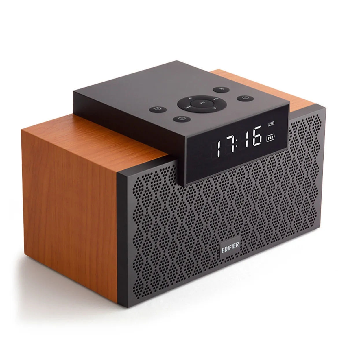 M260 haut-parleur Bluetooth sans fil réveil Intelligent maison en bois