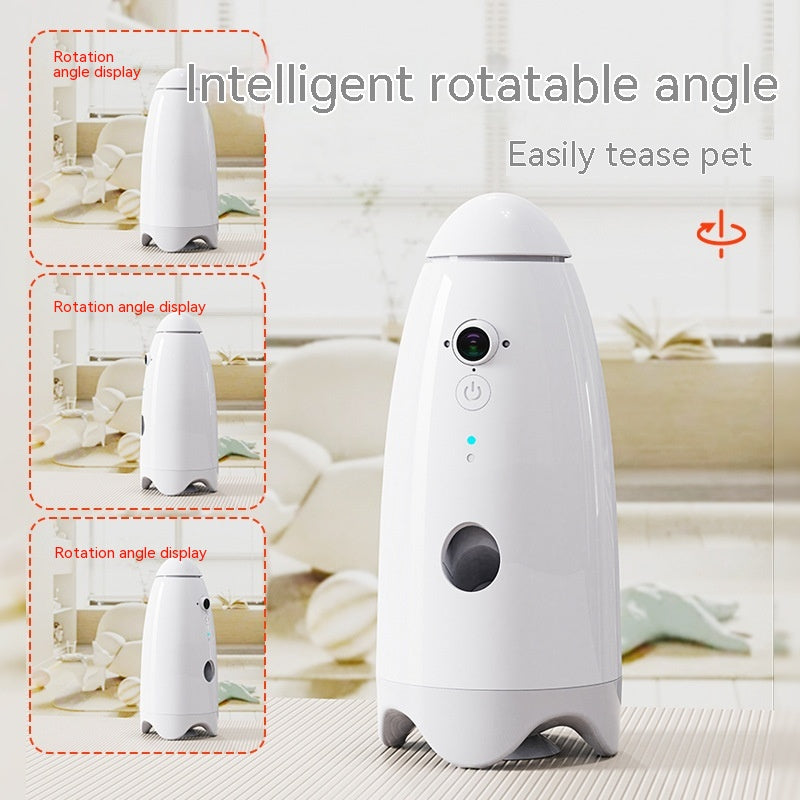 Smart Pet Play Tableware APP Remote Intelligent Control With Camera Play Tableware Cat And Dog Feeder