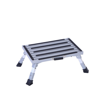 Folding Step Stool Aluminum Alloy Workbench Car Wash Table