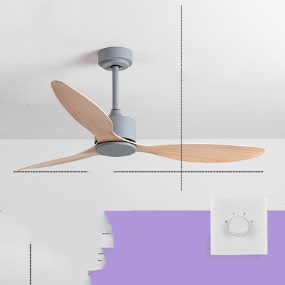 Nouveaux ventilateurs de plafond industriels scandinaves sans lumières