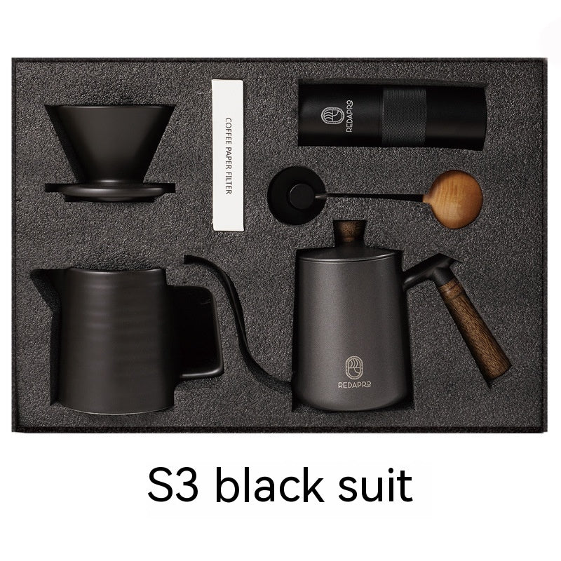 Ensemble de café à main de Style Simple américain, ensemble de cinq pièces avec cafetière, cadeau