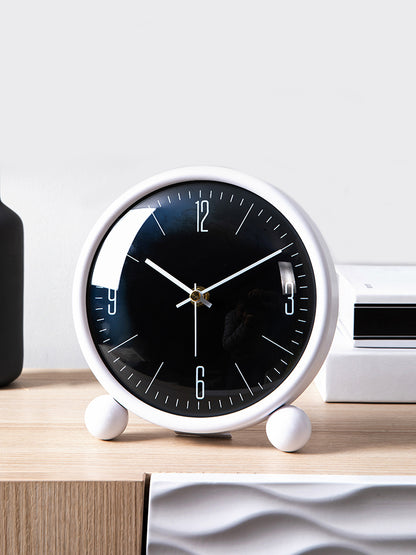 Ornements ménagers modernes et minimalistes pour horloges de bureau