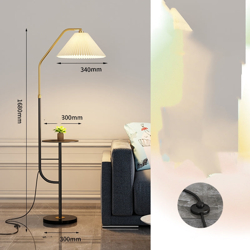 Lampe de bureau de luxe avec chargeur sans fil USB, style nordique