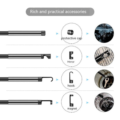 Bendable Tube Auto Repair Industrial Borescope With Screen