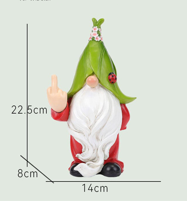 Christmas Solar Lamp Ornaments Resin Decorations