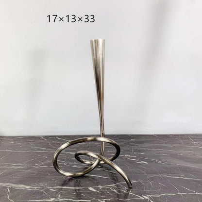 Simple Candlestick Decoration Table Soft Decorations