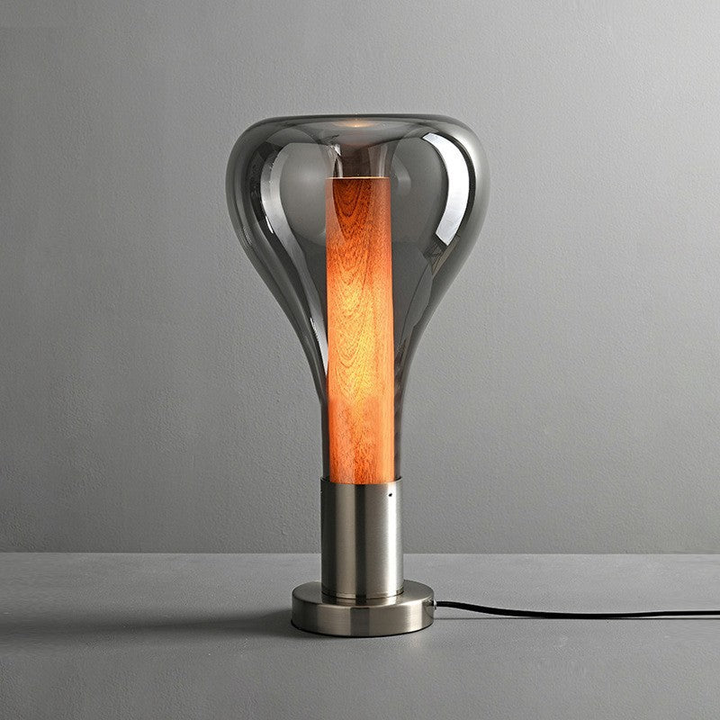 Lampe de bureau en verre, mode nordique, créateur créatif