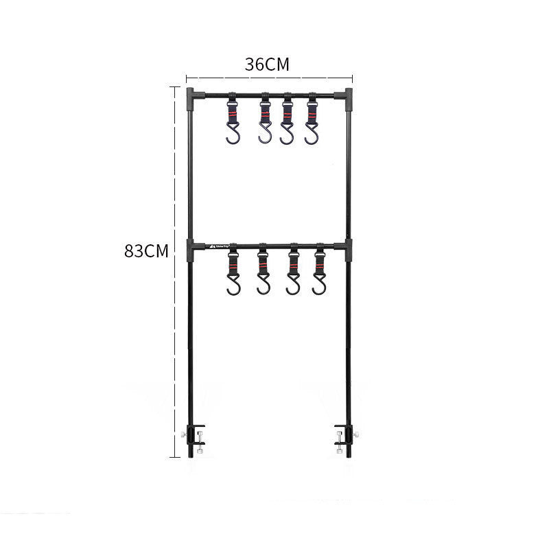 Planche de table de rangement pour pique-nique de camping en plein air