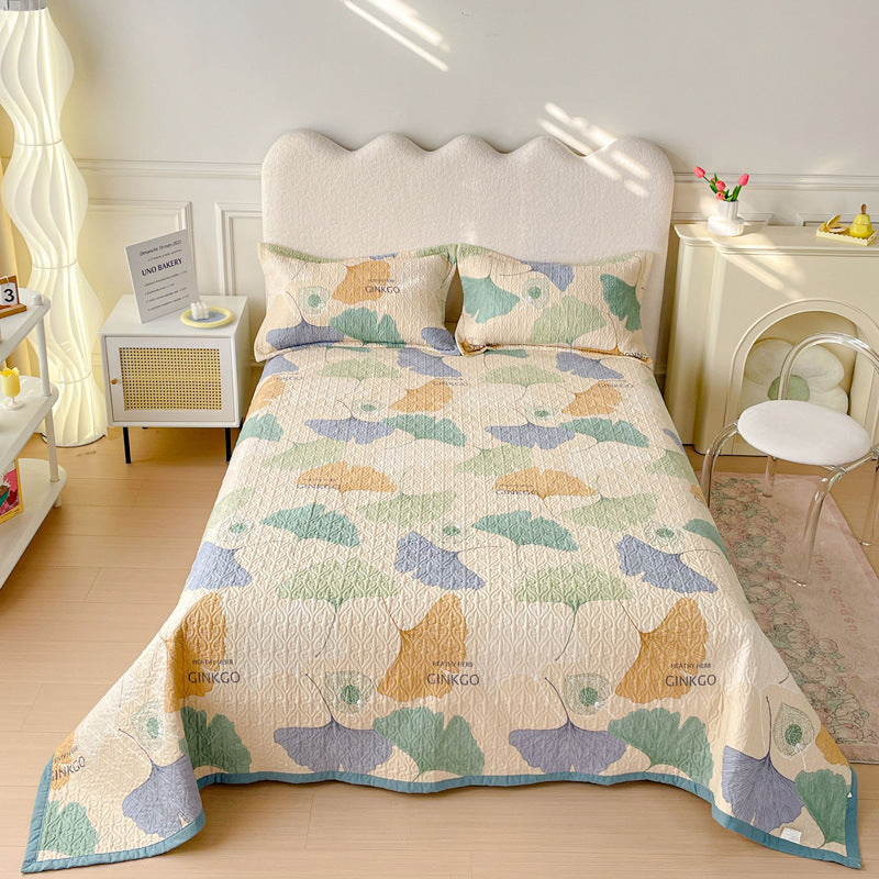 New Cotton Bed Cover Three-piece Set