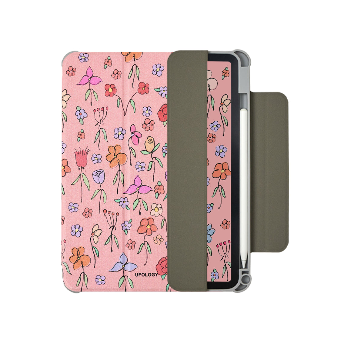 Funda protectora de carcasa plana con succión magnética