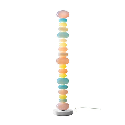 Rainbow Candy Lampadaire Fille Macaron