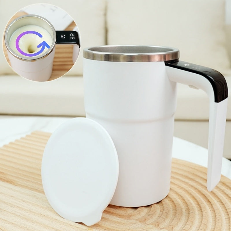 Taza de café eléctrica USB recargable taza magnética automática IP67 impermeable acero inoxidable apto para alimentos para jugo té Milksha utensilios de cocina