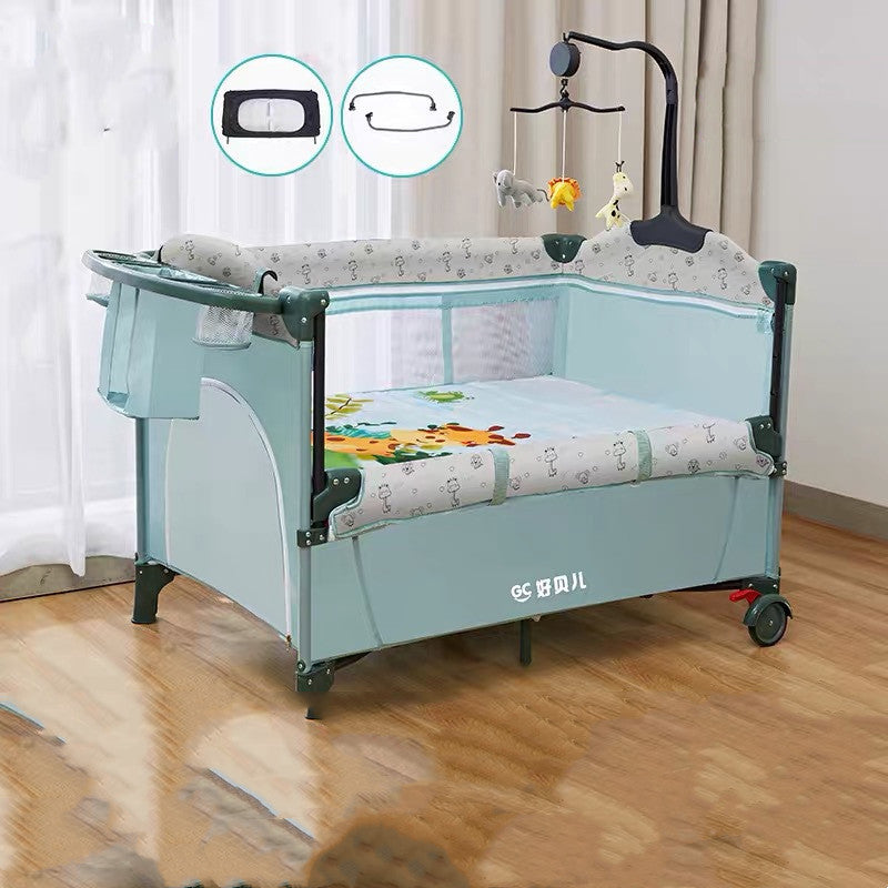 Movable Splicing King Bed Foldable And Portable