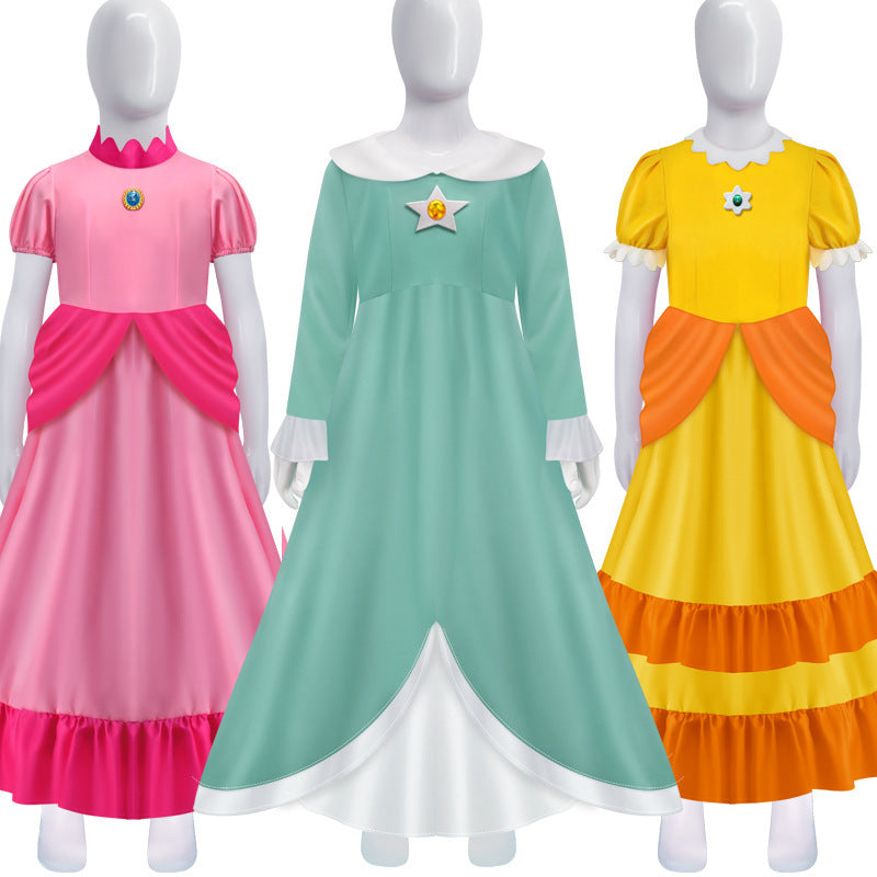 Costume de cosplay d'Halloween de la princesse Biji pour enfants