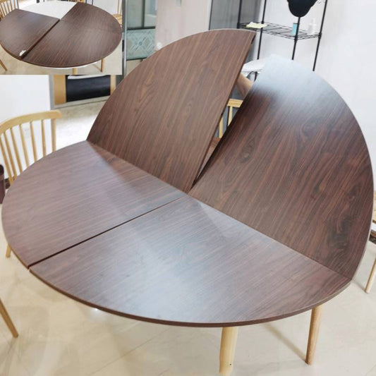 Nouveau Table ronde pliante 4 points maison