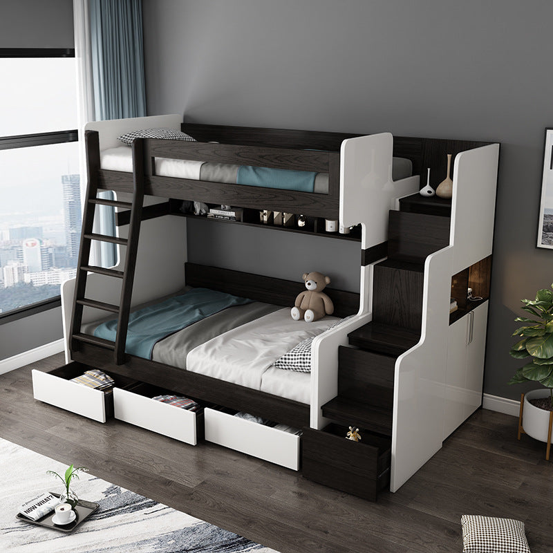 Simple Multi-function High And Low Bed Double Bed