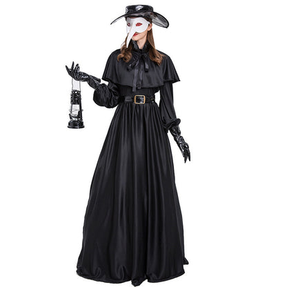 Costume médiéval d'Halloween Costume de docteur corbeau