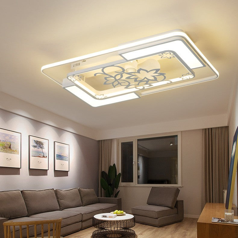 Ceiling Fan Light Thin Living Room Bedroom