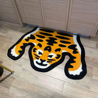 Tapis de chambre à coucher de dessin animé de chevet de ménage lavable en machine