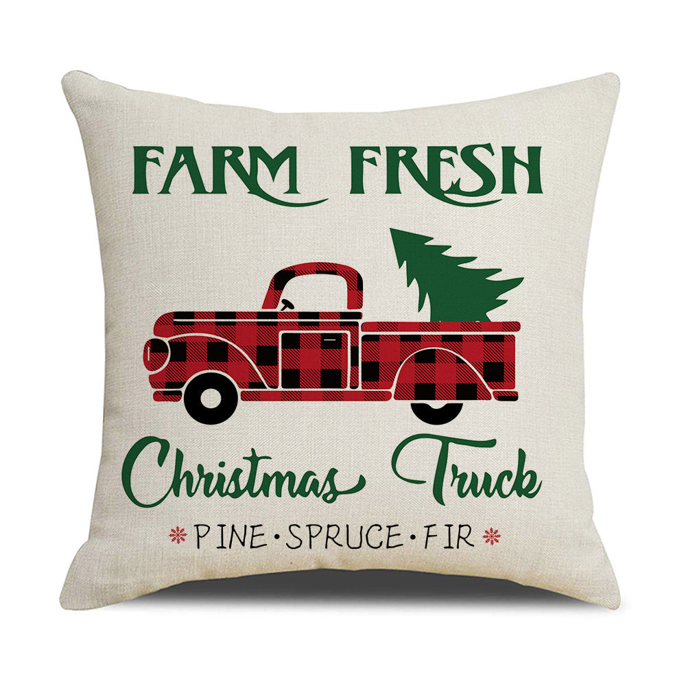 Home Christmas Series Sofa Cushion Seat Cover