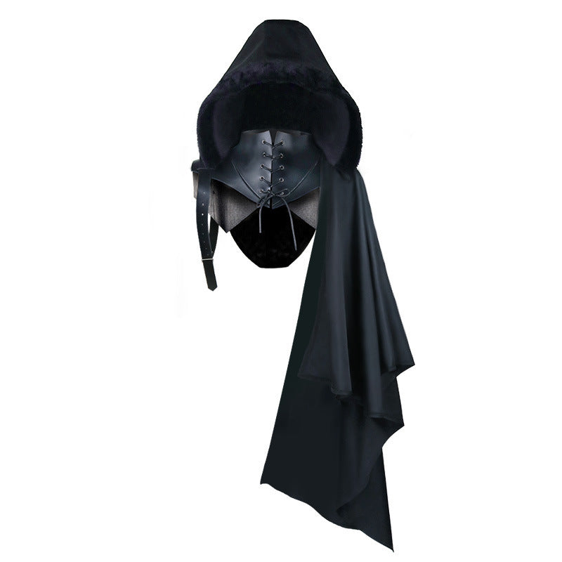 Halloween Party Demon Costume Retro Cape