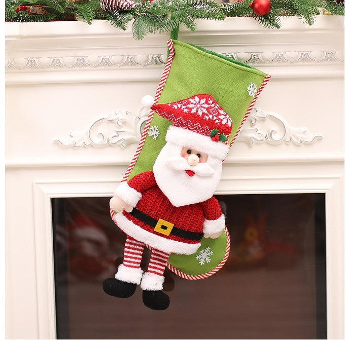 Christmas Decorations Creative Cute Old Man Hanging Bag