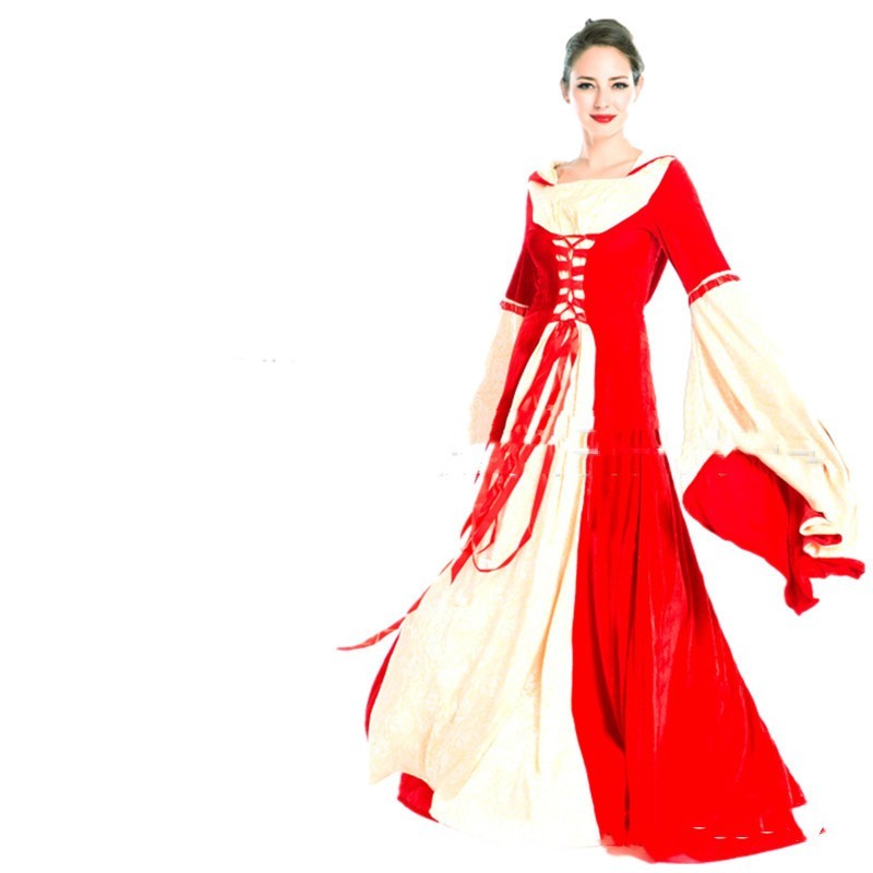 Halloween COS Ball Queen Dress Evening Gown