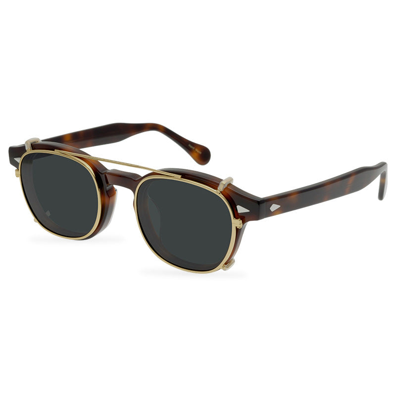 Classic American Vintage Clip Sunglasses