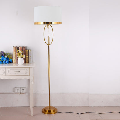 Luxury Postmodern Metal Style Creative Living Room Tea Table Study Floor Lamp