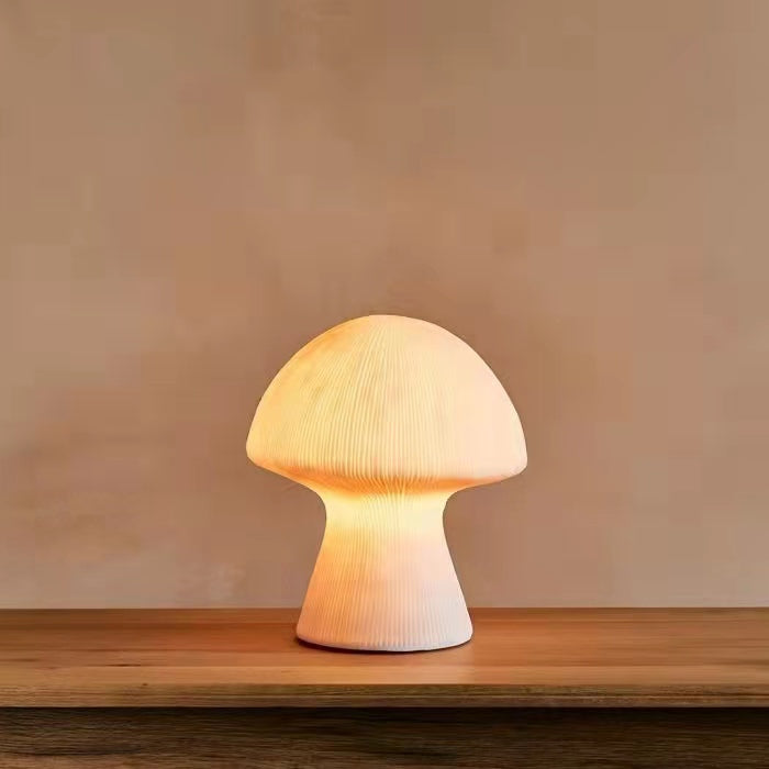 Lampe de Table de chevet de Style nordique, veilleuse en grès, ornements faits à la main