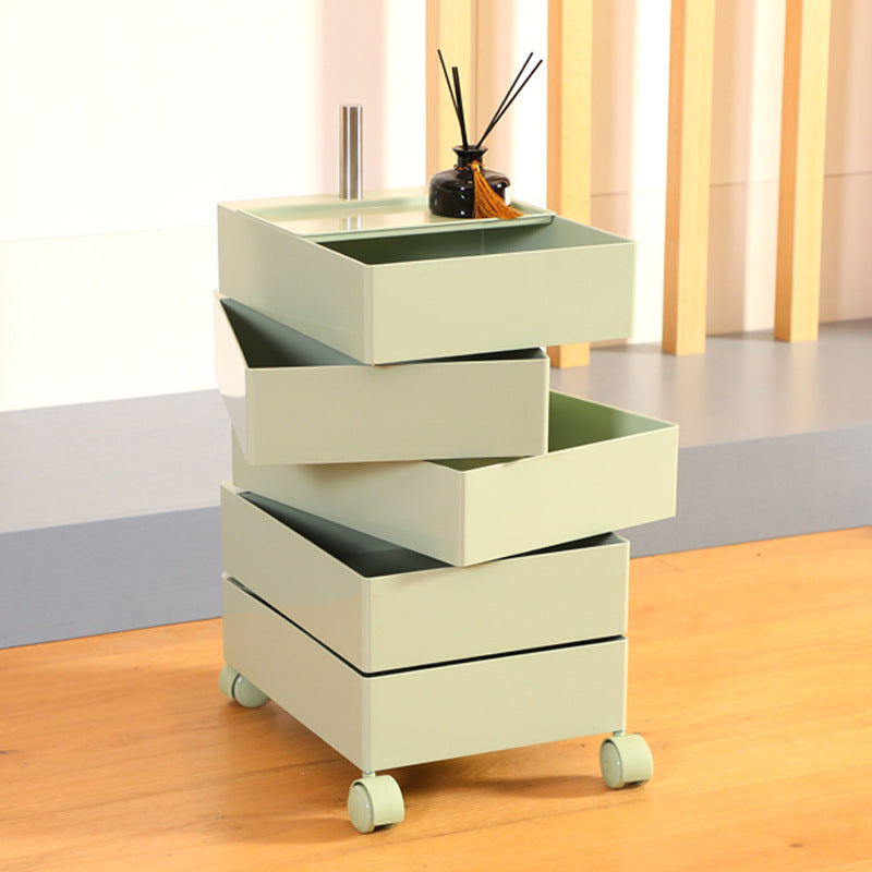 Home Fashion Simple Moveable Rotating Cabinet