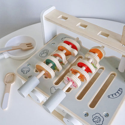 Mini Table de Barbecue, maison de jeu pour enfants, jouets de cuisine