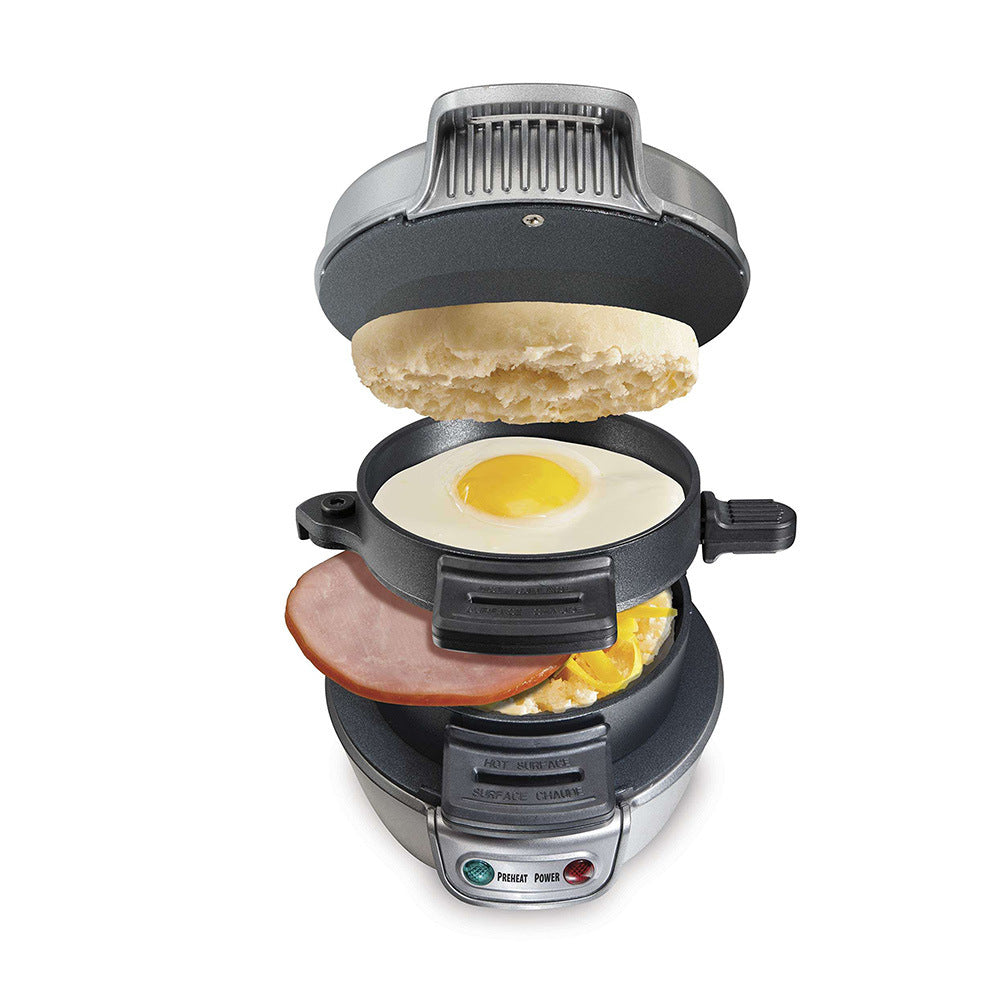 Tostadora de huevos fritos, máquina para hacer sándwiches y hamburguesas, 110V