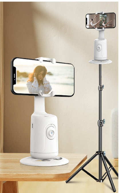 Cardan de suivi automatique du visage intelligent AI, support de téléphone automatique pour Smartphone, vidéo Vlog Live, trépied stabilisateur, 360