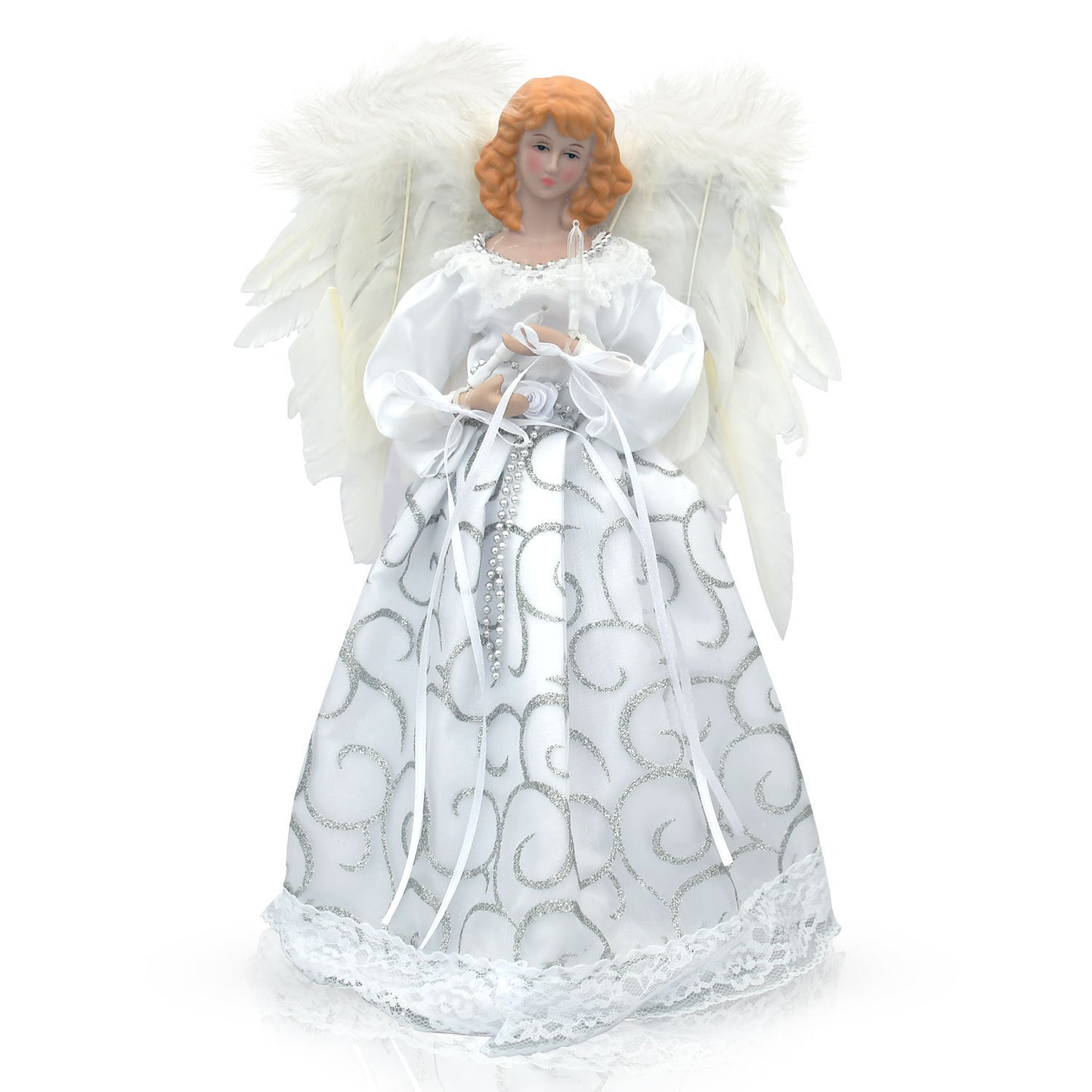 Angel Doll Tree-top Star Light-emitting Christmas Tree Decorations