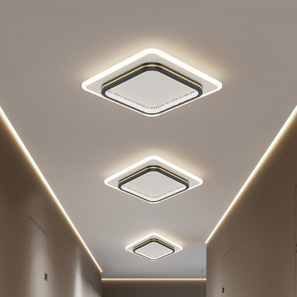 Plafonnier LED moderne pour vestiaire, chambre à coucher, allée