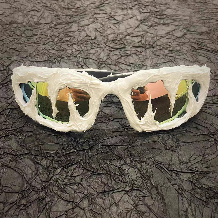 Halloween American Dark Tabby Epoxy Sunglasses