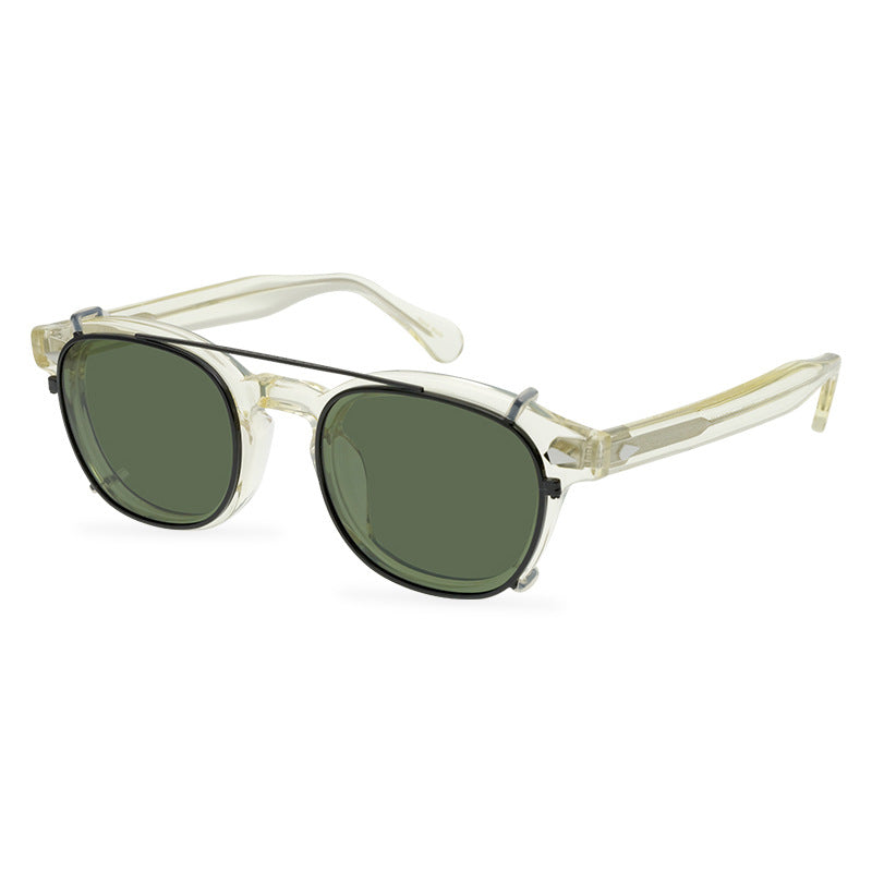 Classic American Vintage Clip Sunglasses