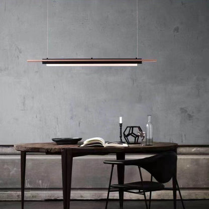 Lustre en bois de salle à manger de café de bureau