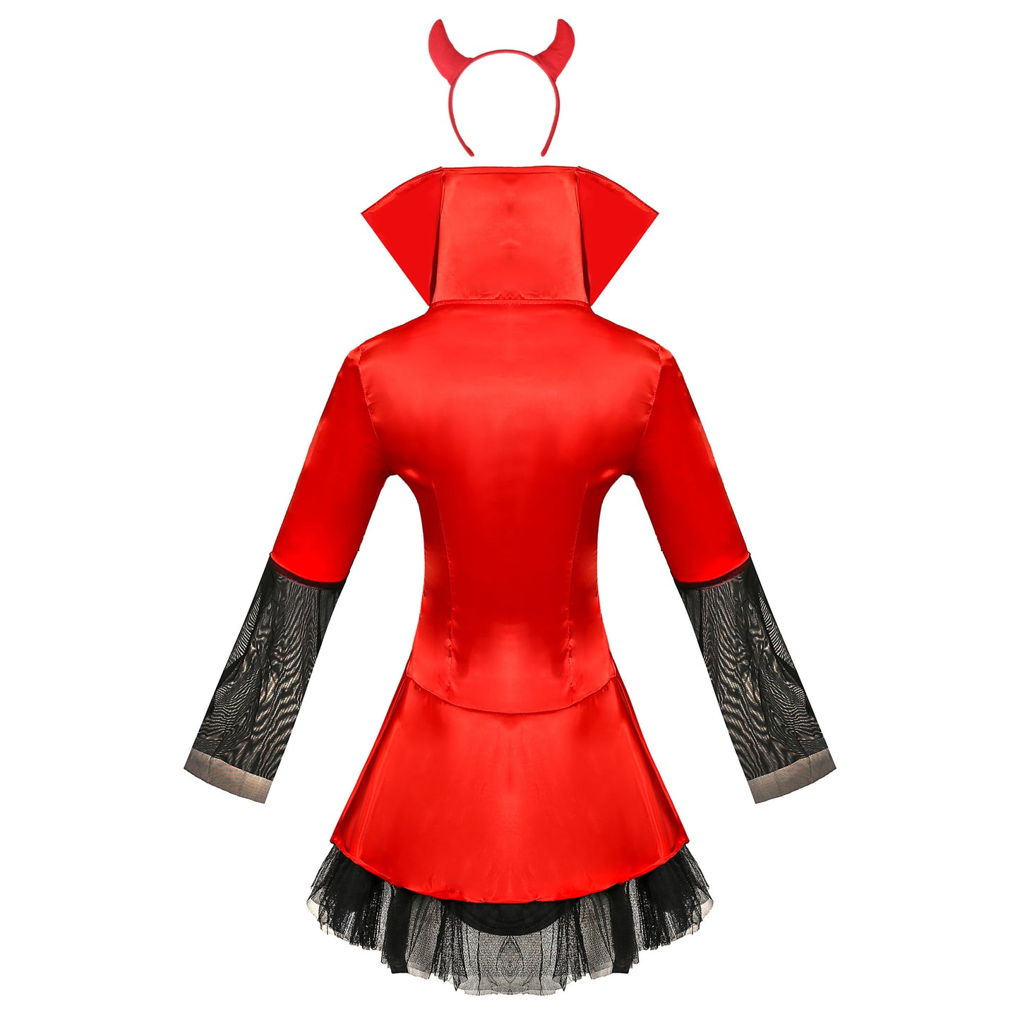 Masquerade Halloween Long Sleeve Demon Costume