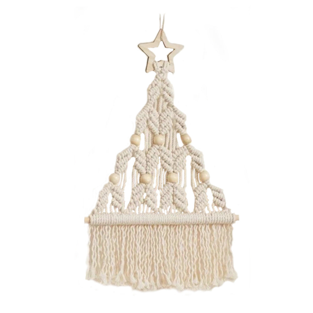 Christmas Decoration Handmade Weaving Tapestry